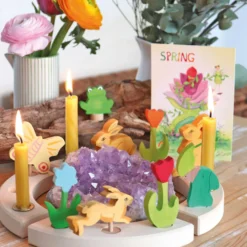 Geburtstagsstecker Frühlingszwerg