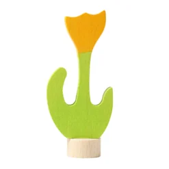 Geburtstagsstecker gelbe Tulpe
