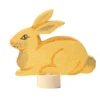 Geburtstagsstecker Hase sitzend