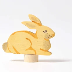 Geburtstagsstecker Hase sitzend
