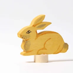 Geburtstagsstecker Hase sitzend