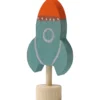 Geburtstagsstecker Rakete