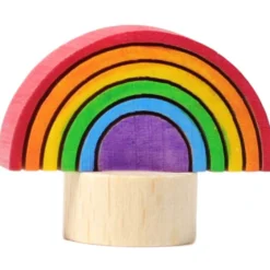 Geburtstagsstecker Regenbogen