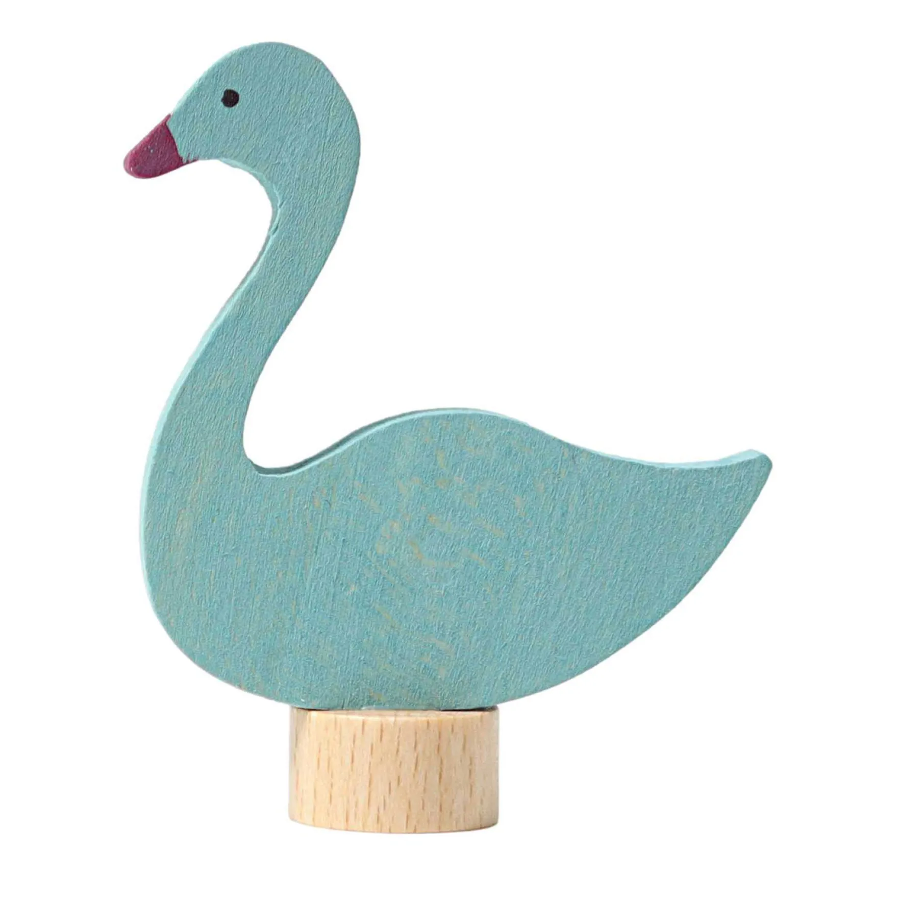 Geburtstagsstecker Schwan