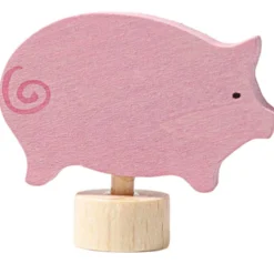Geburtstagsstecker Schwein