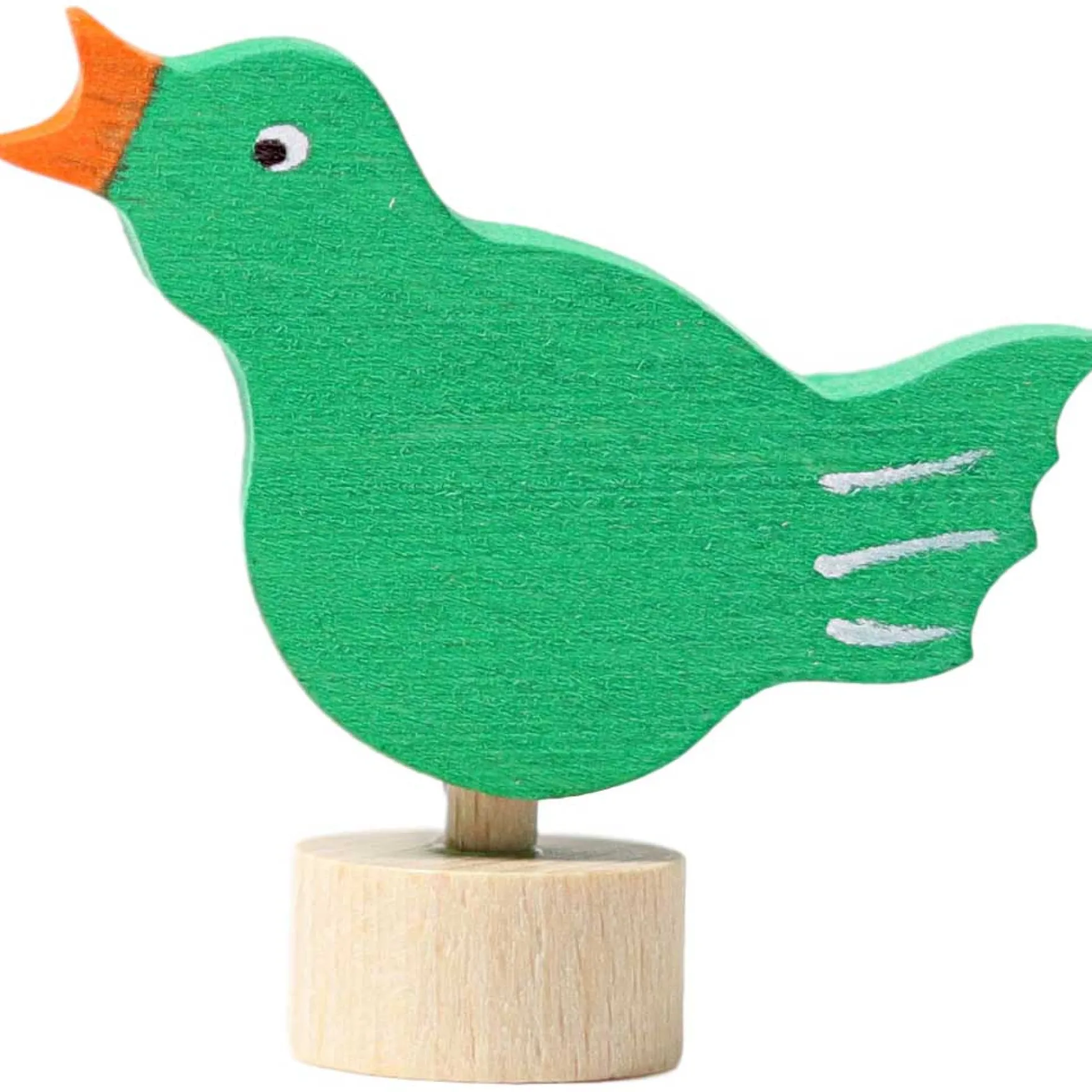 Geburtstagsstecker singender Vogel