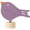 Geburtstagsstecker sitzender Vogel
