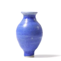 Geburtstagsstecker Vase blau