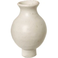 Geburtstagsstecker Vase Weiß