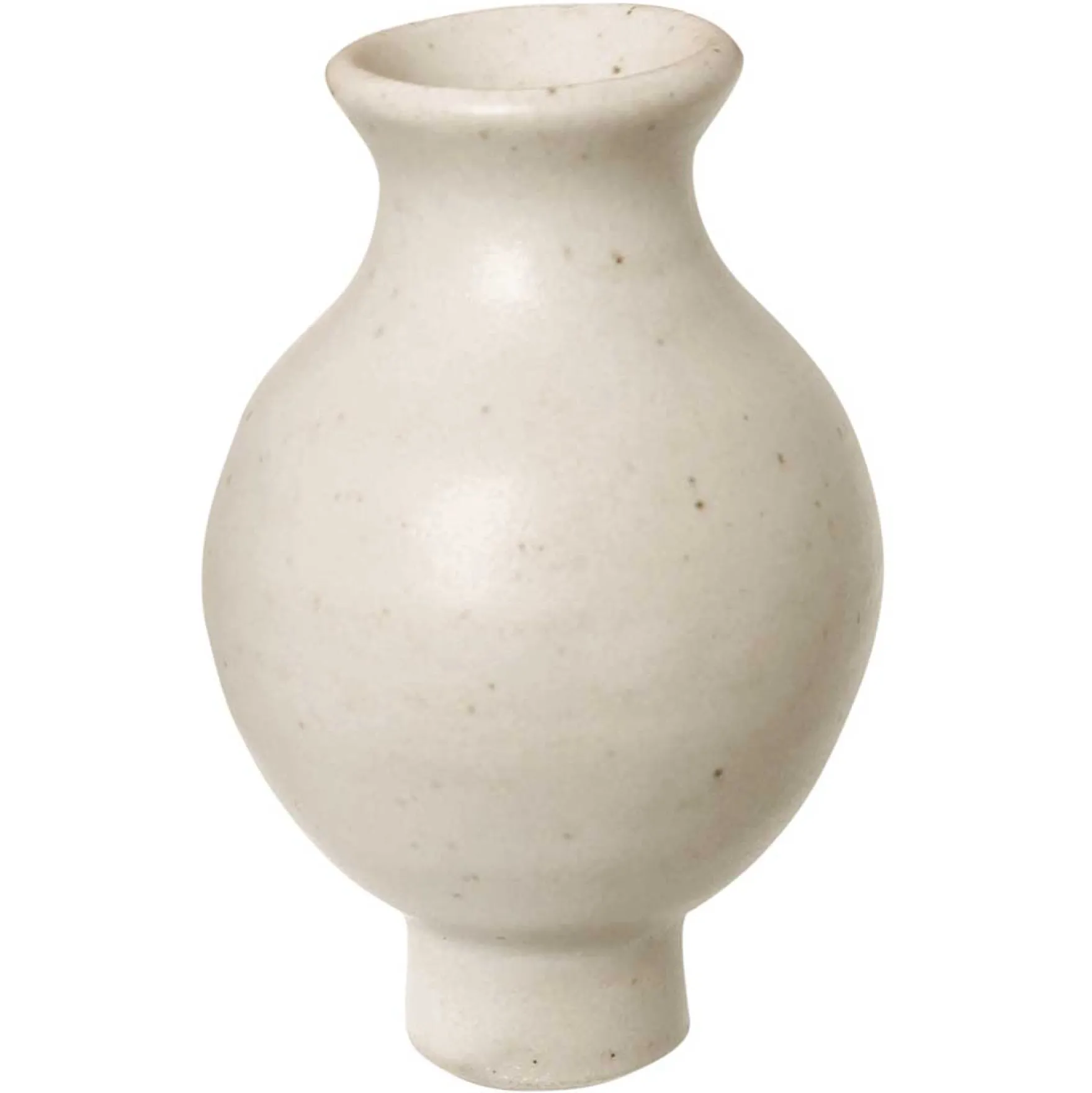 Geburtstagsstecker Vase Weiß