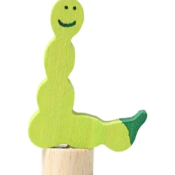 Geburtstagsstecker Wurm