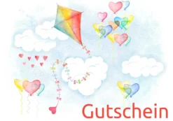 Geschenk Gutschein Drachen