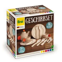 Geschirrset Natur Spielküche