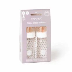 Glas-Babyflaschen Set 120ml Schmalhals