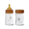 Glas-Babyflaschen Set 150ml Weithals