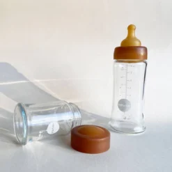 Glas-Babyflaschen Set 250ml Weithals