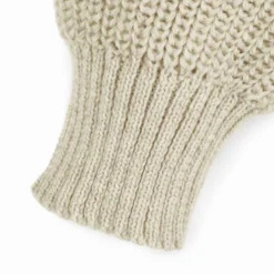 Grobstrick-Pullover natur 74/80