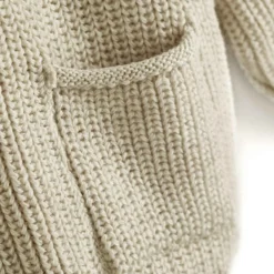 Grobstrick-Pullover natur 74/80