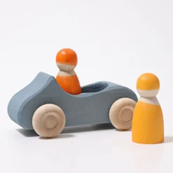 Großes Cabrio Blau