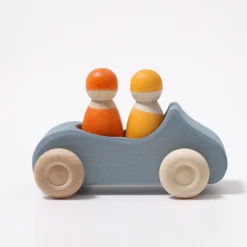 Großes Cabrio Blau