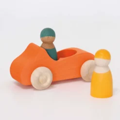 Großes Cabrio Orange