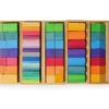 Holzbausteine - Formen + Farben