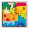 Holzbausteine "Landschaft" mit Muggelsteinen