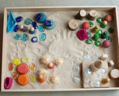 Holzbox zum Spielen
