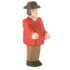 Holzfigur Bauer