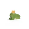 Holzfigur Froschkönig
