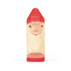Holzfigur Zwerg rot