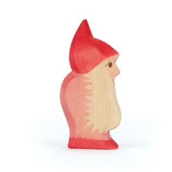 Holzfigur Zwerg rot
