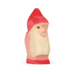 Holzfigur Zwerg rot