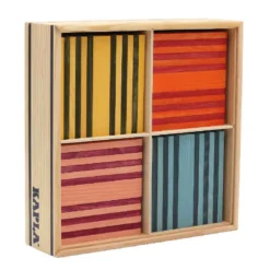 Holzplättchen 100er Kasten bunt