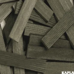 Holzplättchen 40er Kasten grün