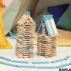 Holzplättchen 40er Kasten hellbau