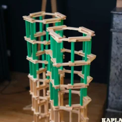 Holzplättchen 40er Kasten hellgrün