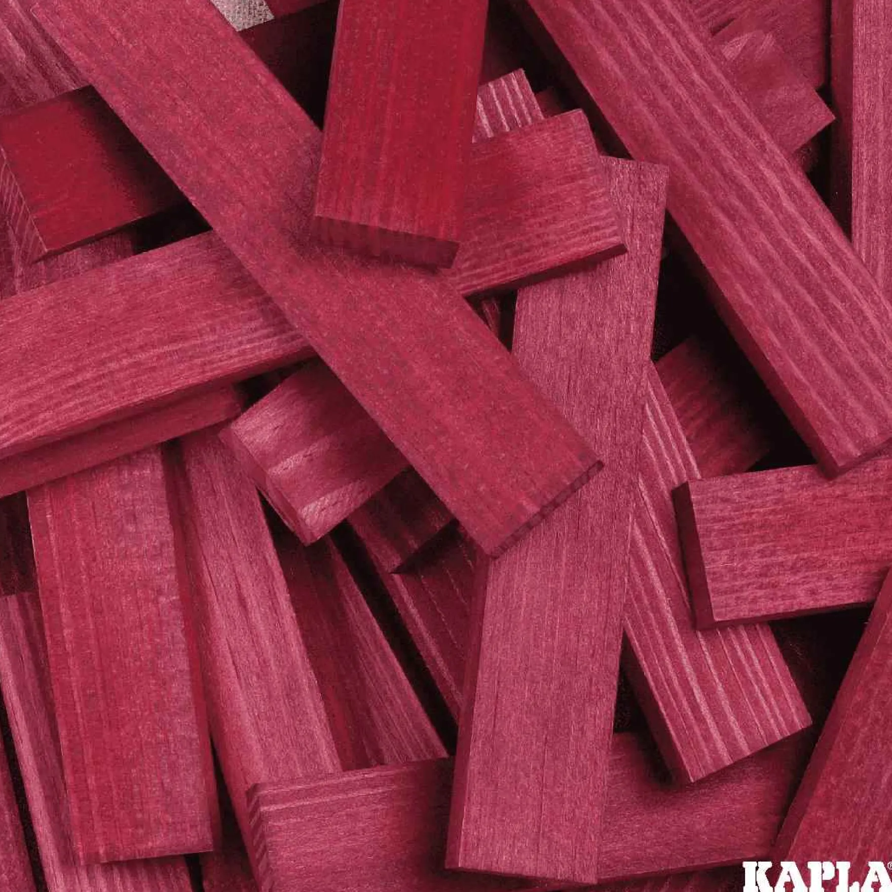 Holzplättchen 40er Kasten lila