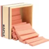 Holzplättchen 40er Kasten rosa