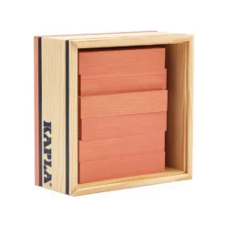 Holzplättchen 40er Kasten rosa