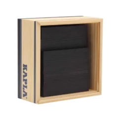 Holzplättchen 40er Kasten schwarz