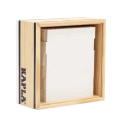 Holzplättchen 40er Kasten weiß