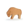 Holztier Bison klein