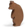 Holztier Bär stehend Kopf tief