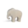 Holztier Elefant klein fressend