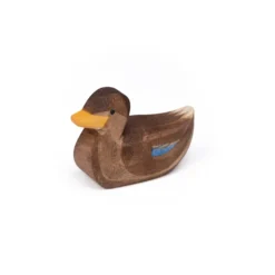 Holztier Ente schwimmend