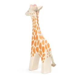Holztier Giraffe groß stehend