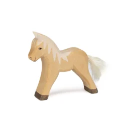 Holztier Haflinger Fohlen