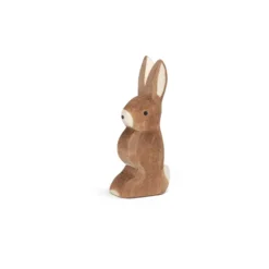 Holztier Hase Ohr hoch