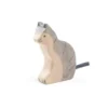 Holztier Katze sitzend